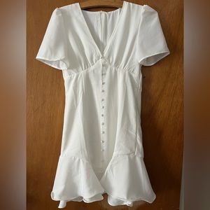 White Mini Dress